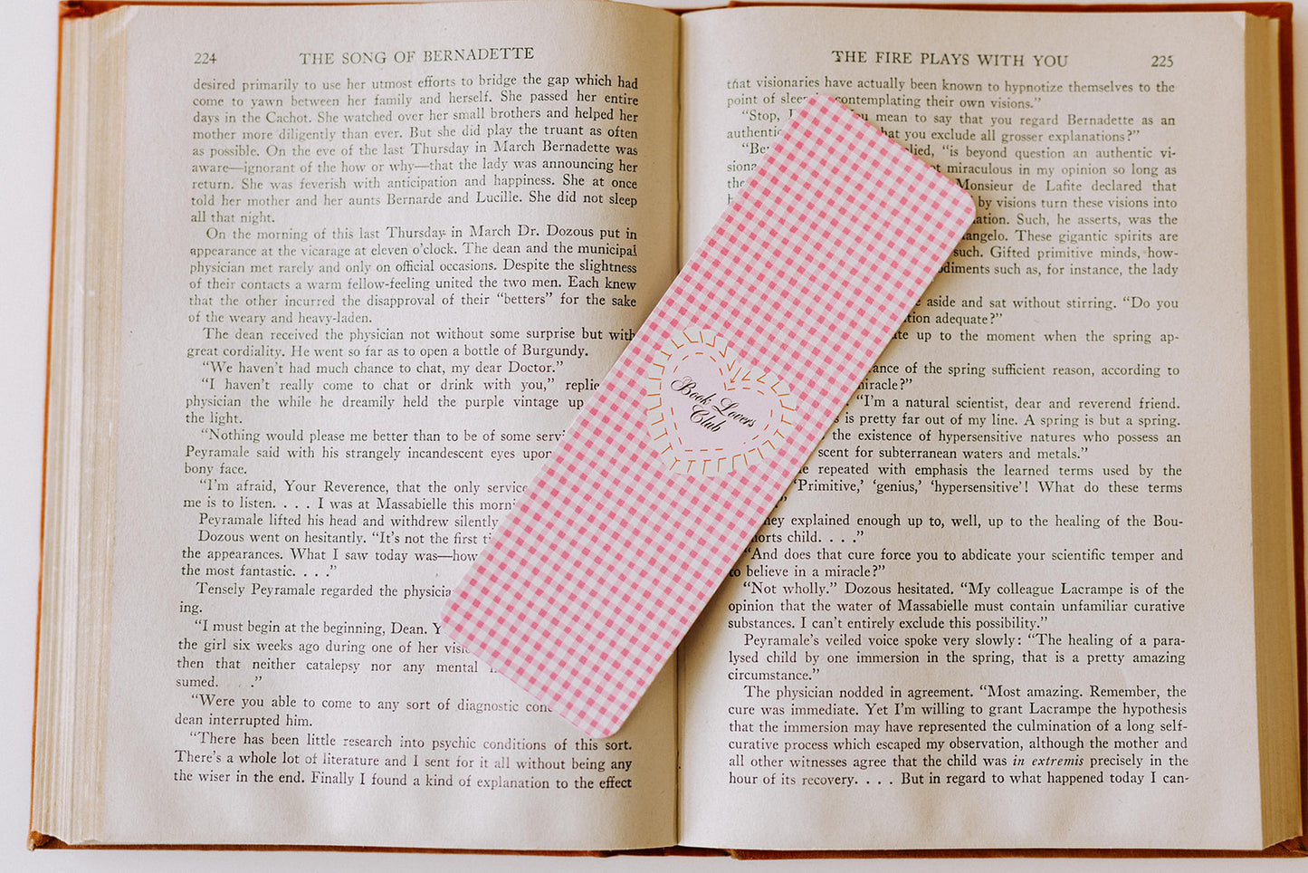Book Lovers Club Bookmark