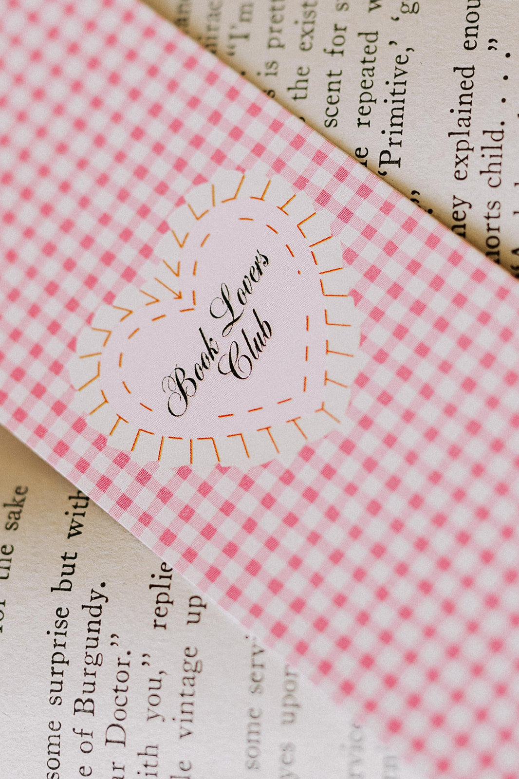 Book Lovers Club Bookmark