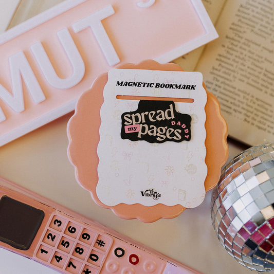 Spread My Pages Magnetic Bookmark