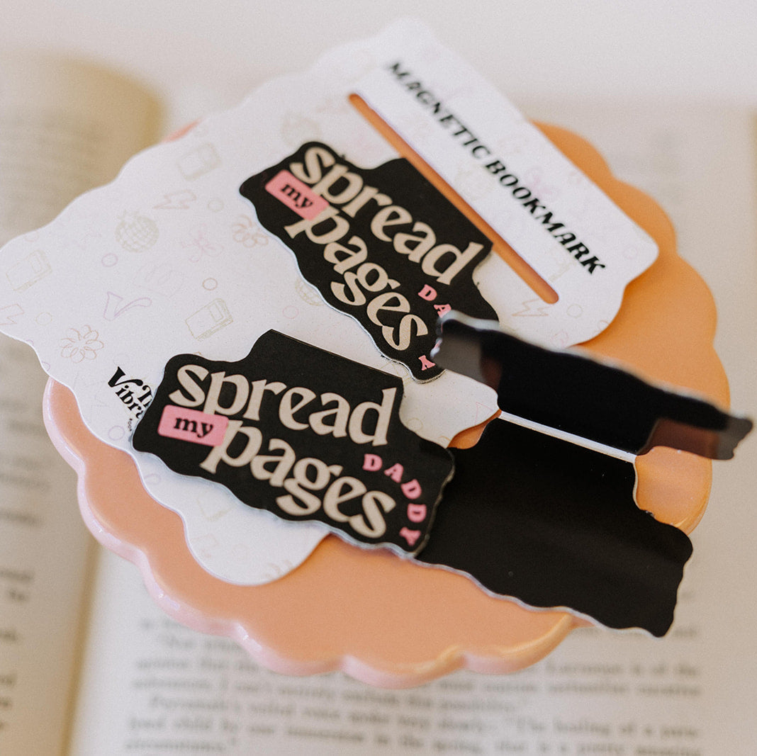 Spread My Pages Magnetic Bookmark