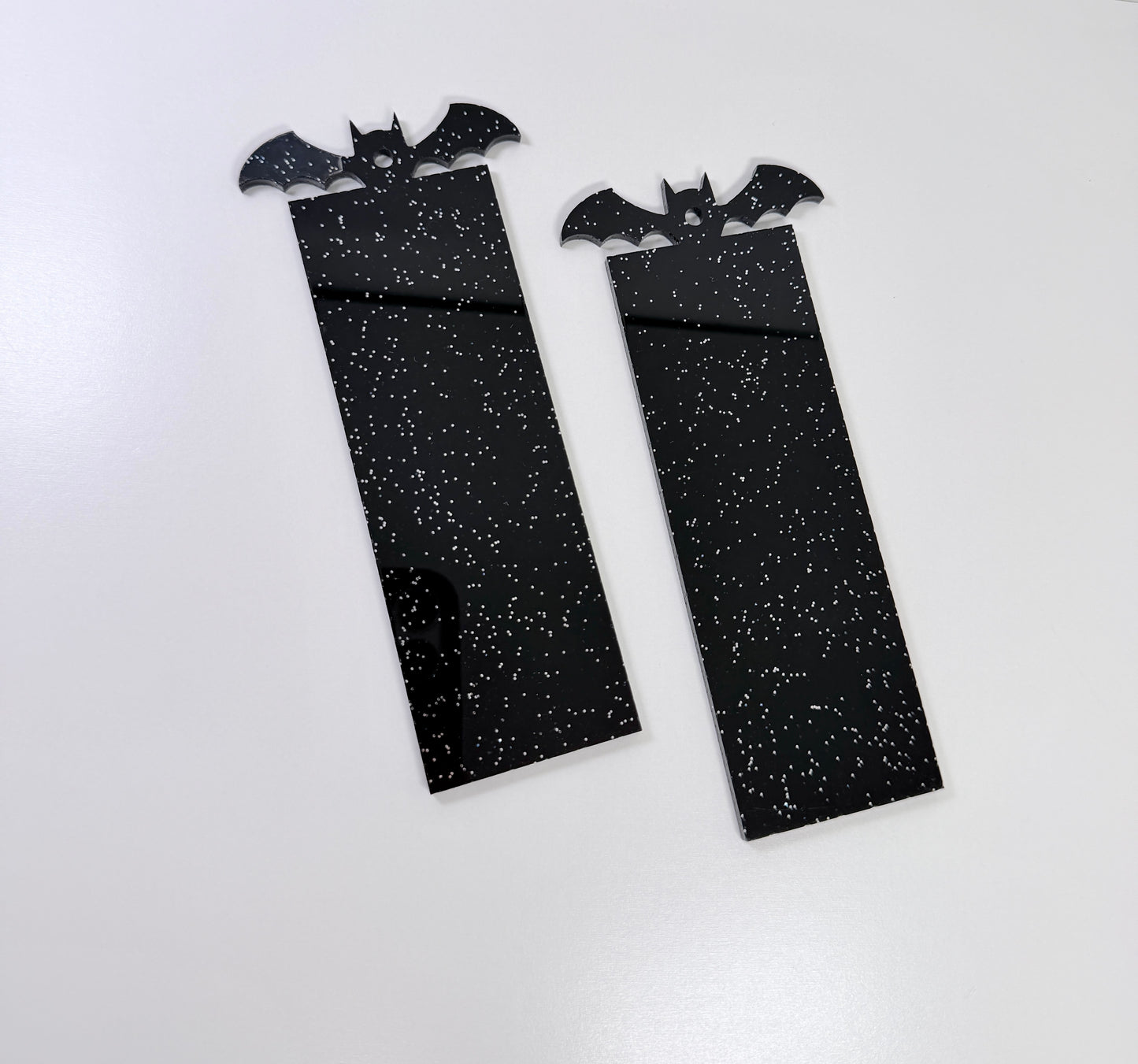Midnight Bat Acrylic Bookmark