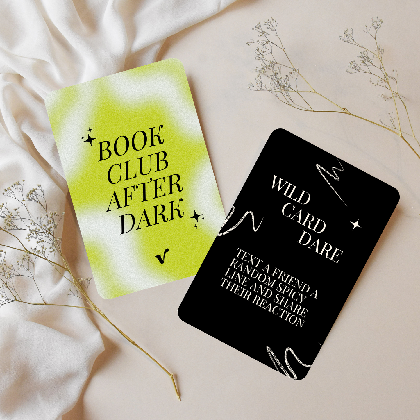 Book Club After Dark Card Game