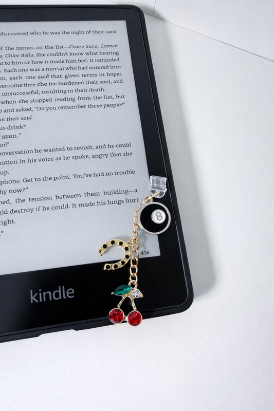 Lucky Girl Kindle Charm