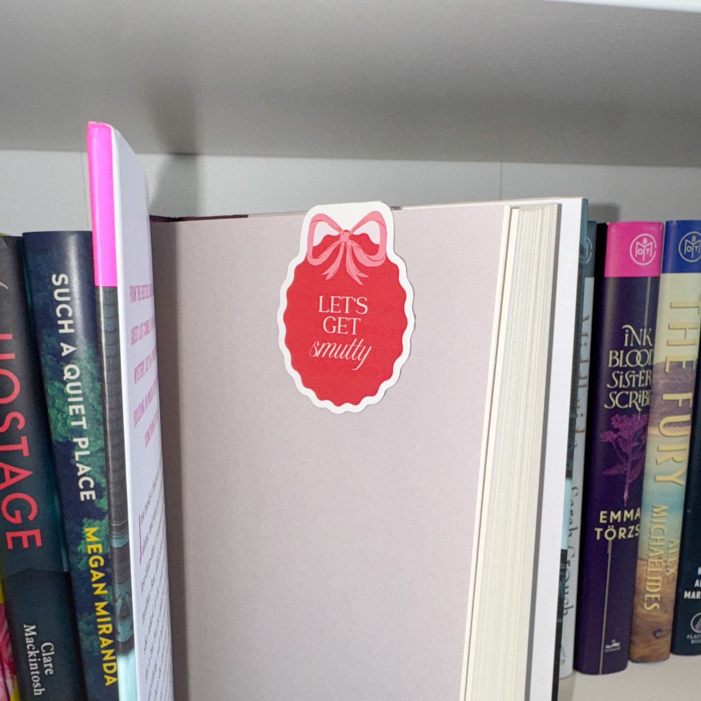 Let’s Get Smutty Magnetic Bookmark
