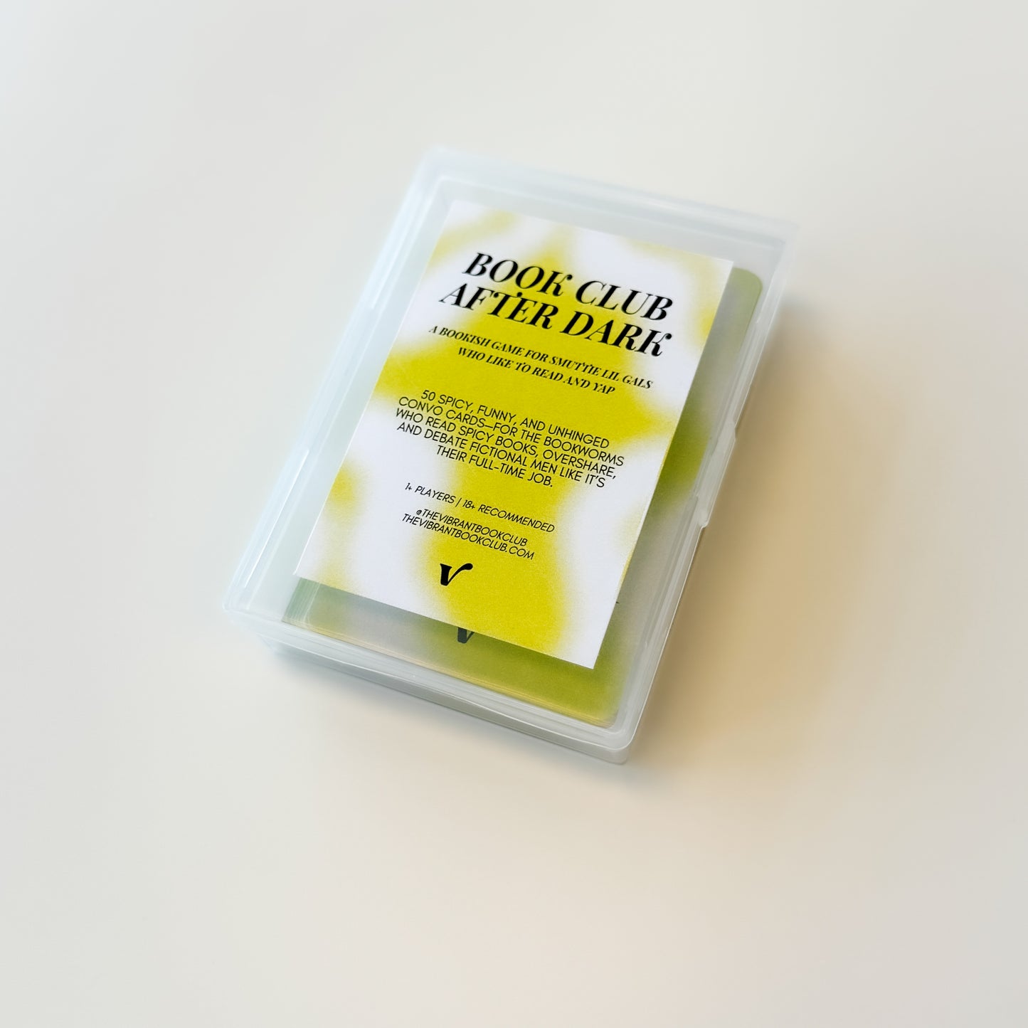 Book Club After Dark Card Game